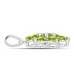 Pendente de Prata com Peridoto de Changbai