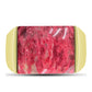 Anel de Prata com Banho de Ouro com Thulite  Contraste: Cabeca de Veado (800)