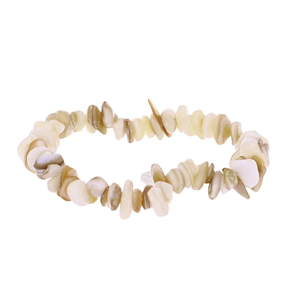 Conjunto com Mãe de Pérola ( Colar+Pulseira ) 2 