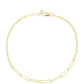 Conjunto de Prata com Banho de Ouro ( Colar+Pulseira )  Contraste: Cabeca de Veado (800)