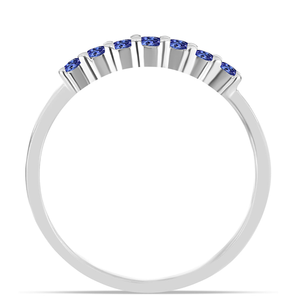 Anel de Prata com Tanzanite AAA