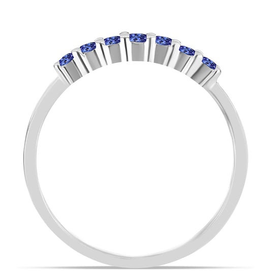 Anel de Prata com Tanzanite AAA