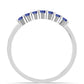 Anel de Prata com Tanzanite AAA