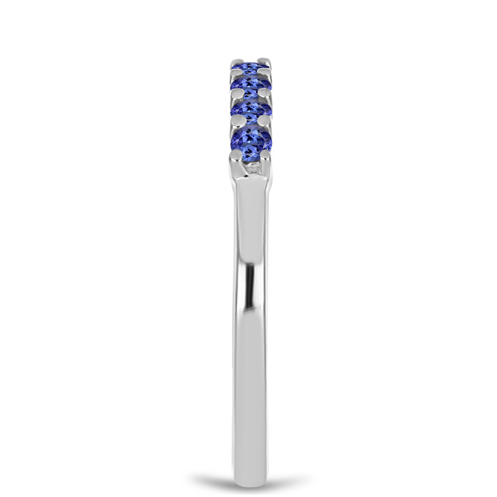 Anel de Prata com Tanzanite AAA