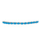 Pulseira de Prata com Opala Azul Paraib da Etiópia  Contraste: Cabeca de Veado (800)