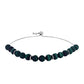 Pulseira de Prata com Malaquita
