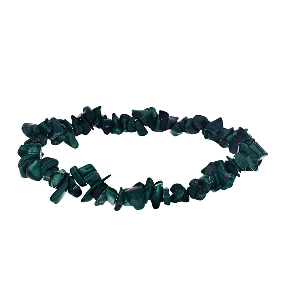 Conjunto com Malaquita ( Colar+Pulseira )