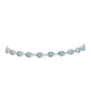 Pulseira de Prata com Labradorite de Gullgruvene  Contraste: Cabeca de Veado (800)