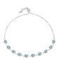 Pulseira de Prata com Labradorite de Gullgruvene  Contraste: Cabeca de Veado (800)