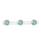 Pulseira de Prata com Labradorite de Gullgruvene  Contraste: Cabeca de Veado (800)