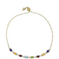 Pulseira de Prata com Banho de Ouro com Granada de Barton e Ametista de Marrocos  Contraste: Cabeca de Veado (800)