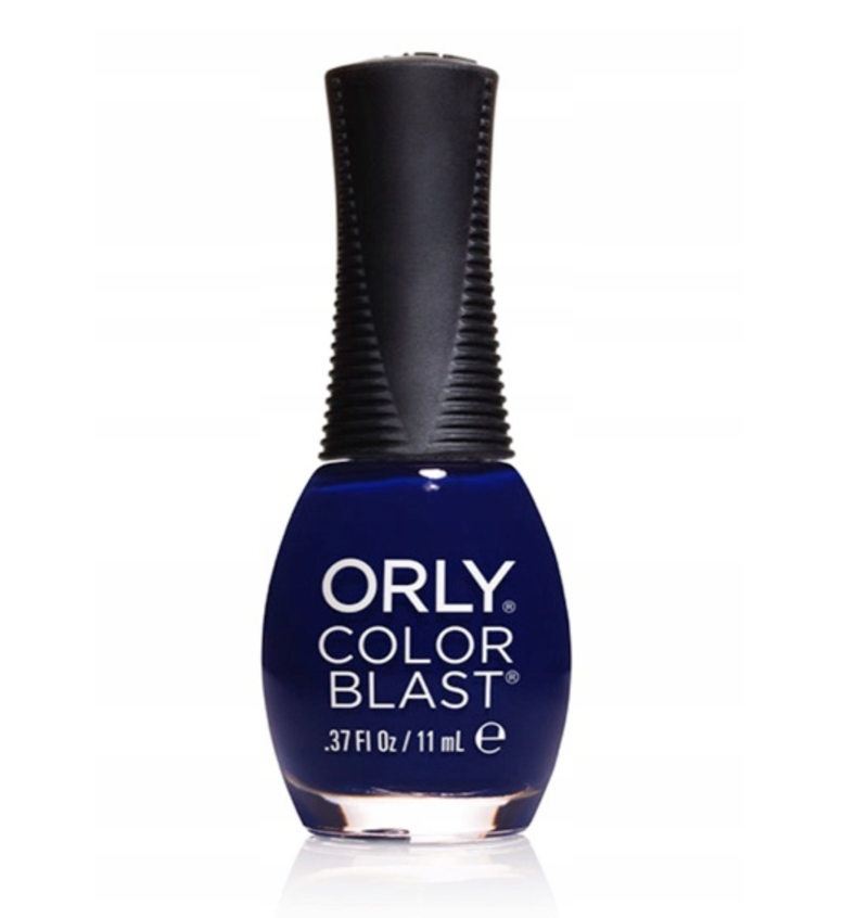 Verniz Orly Blast  para unhas cor Ameixa e Azul Oceano - 1+1 PRESENTE - 2 x 11 ml
