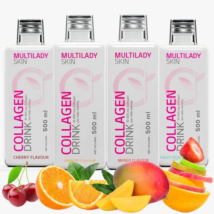 Bebida de Colagénio Concentrado Anti-Envelhecimento, 20 porções