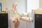 Lixa elétrica para calcanhares Smooth Reach com cabo de extensão