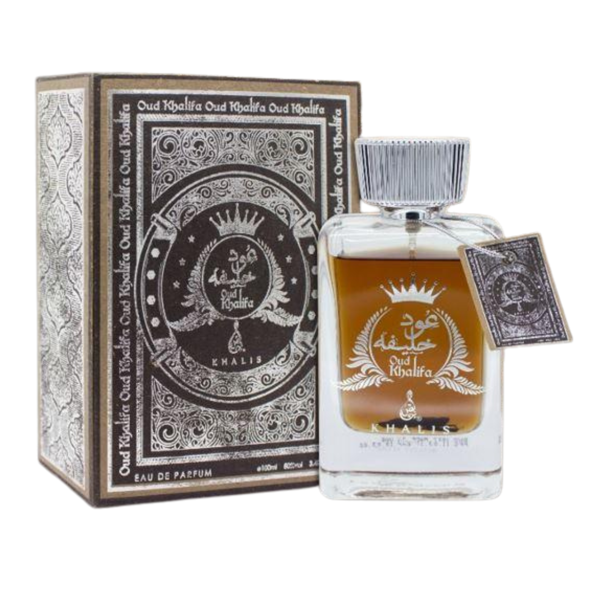 100 ml de Eau de Perfume OUD KHALIFA Fragrância oriental para Homem
