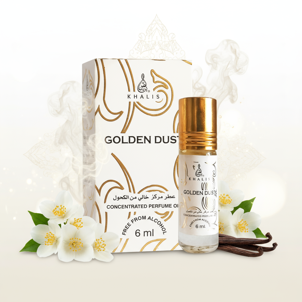 6 ml de óleo de perfume EDP GOLDEN DUST 6 