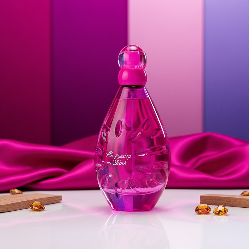 100 ml Eau de Perfume LA PASSION EN PINK, Fragrância Floral Frutada para Mulher 5 