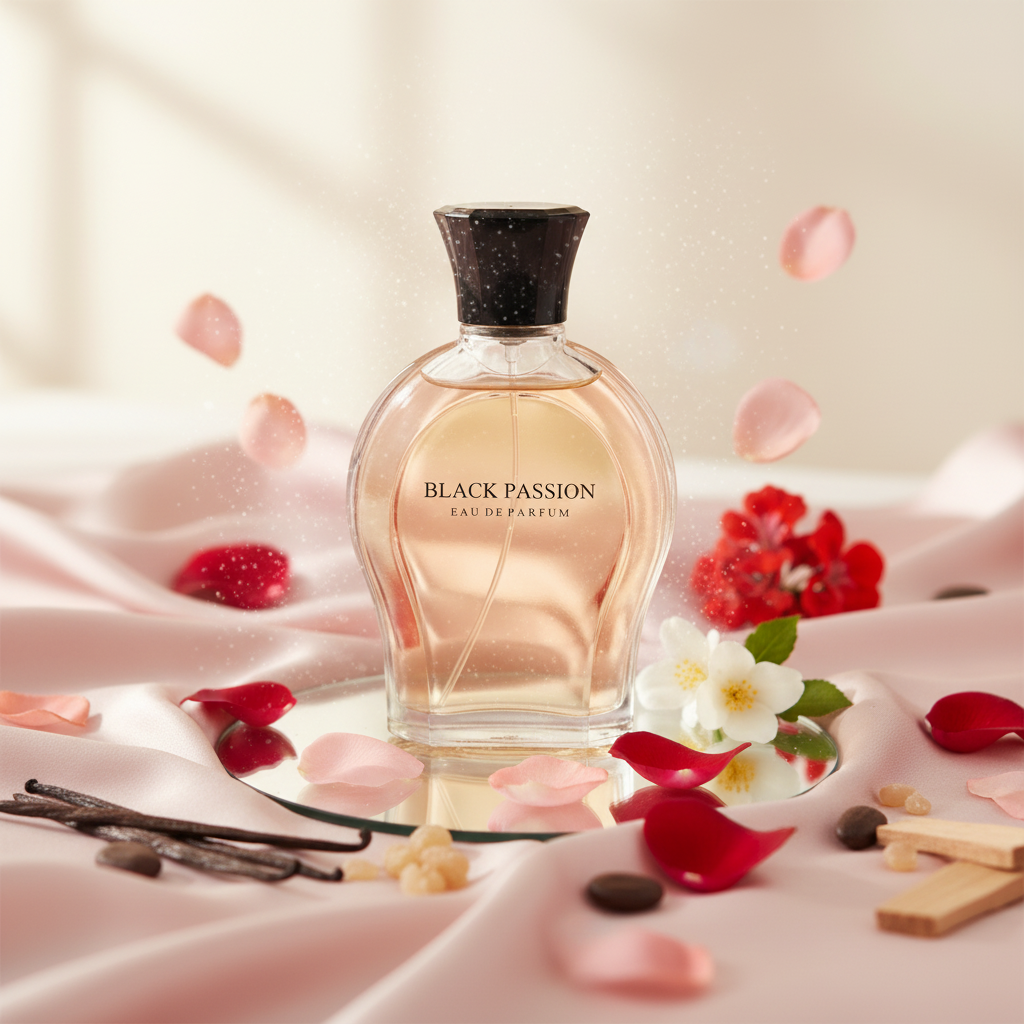 100 ml BLACK PASSION de Fragrância Oriental para Mulher