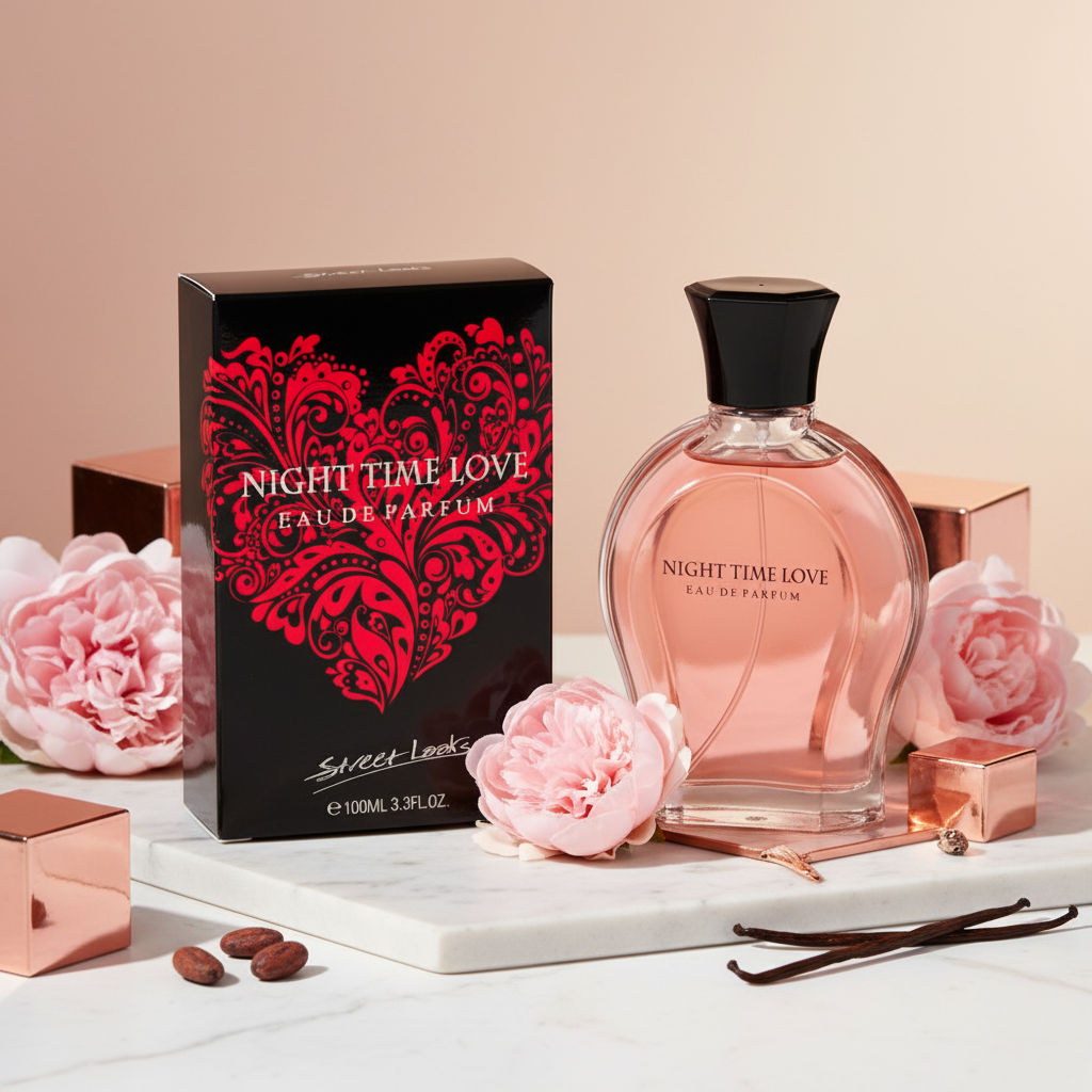 100 ml de perfume floral NIGHT TIME LOVE para Mulher 1 