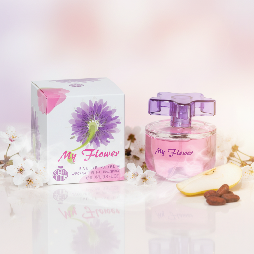 100 ml Eau de Perfume "My Flower" Fragrância Floral - Picante para Mulheres 1 