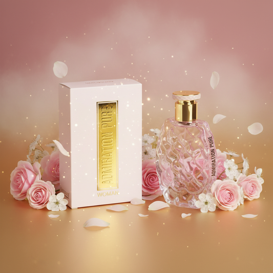 100 ml Eau de Parfume ADMIRATON PURE Fragrância Floral Para Mulher