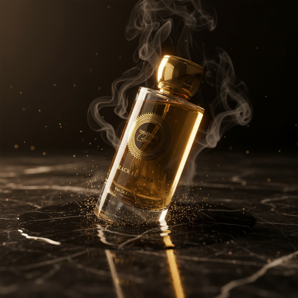 100 ml EDP BLACK FLOWER fragrância sensual, doce e excitante, unissexo 12 