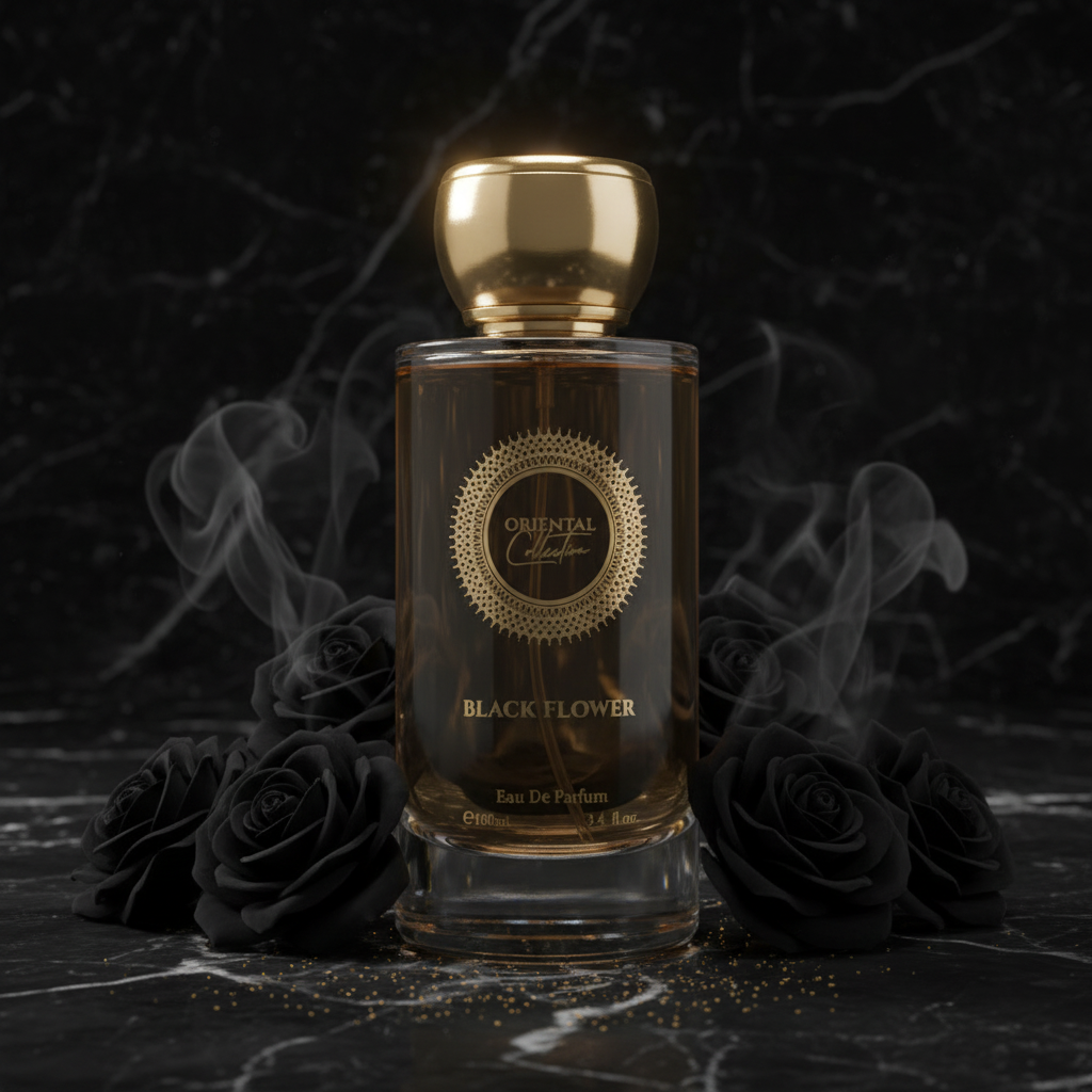 100 ml EDP BLACK FLOWER fragrância sensual, doce e excitante, unissexo 11 