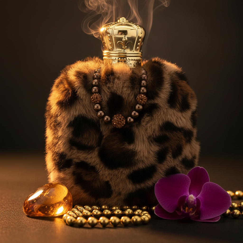 100 ml EDP QUEEN OF TEMPTATION - FATALE, fragrância de âmbar para mulher