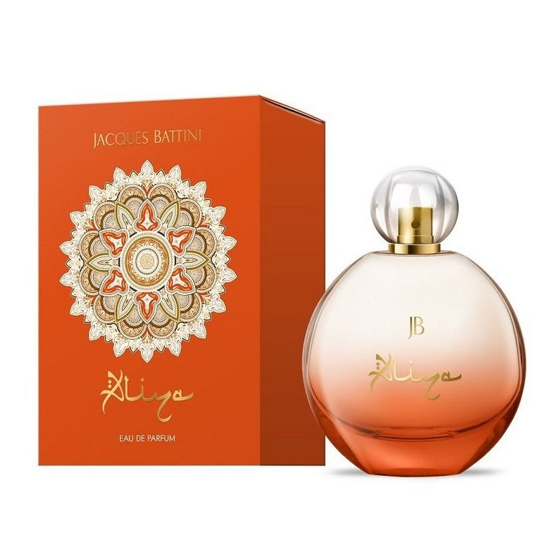 100 ml EDP, Jacques Battini Aliya  fragrância frutada - floral para mulher"