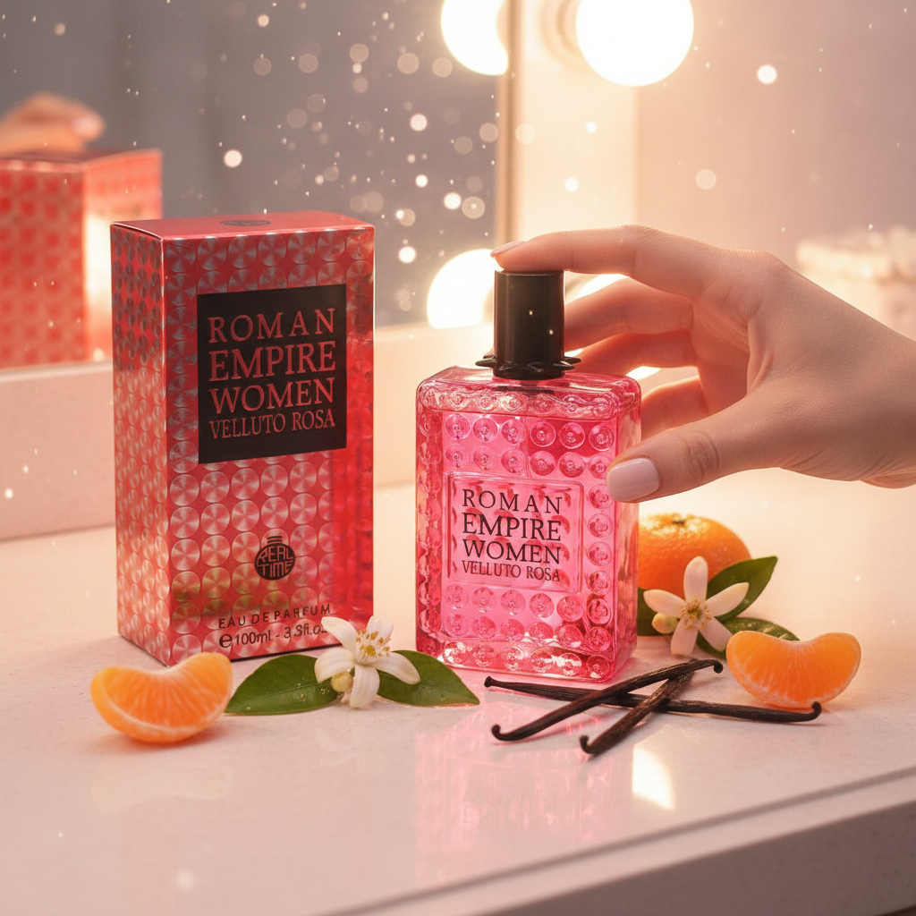 EDP 100 ml «Roman Empire Velluto Rosa» - fragrância oriental floral 5 