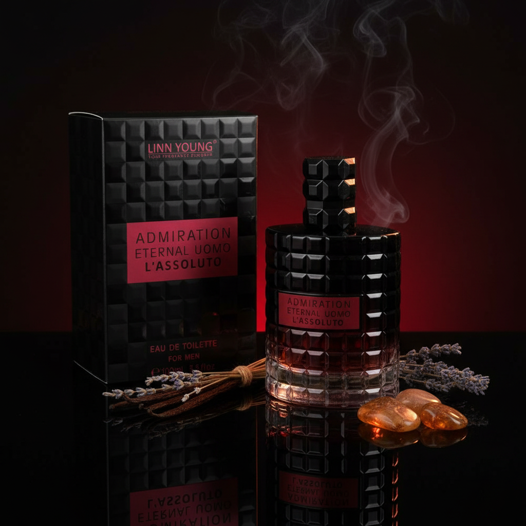 Linn Young EDT 100 ml "Admiration Eternal Uomo Intenso" – fragrância oriental-baunilha 1 