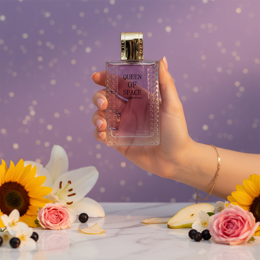 EDP 100 ml «Queen of Space» – Fragrância floral e frutada