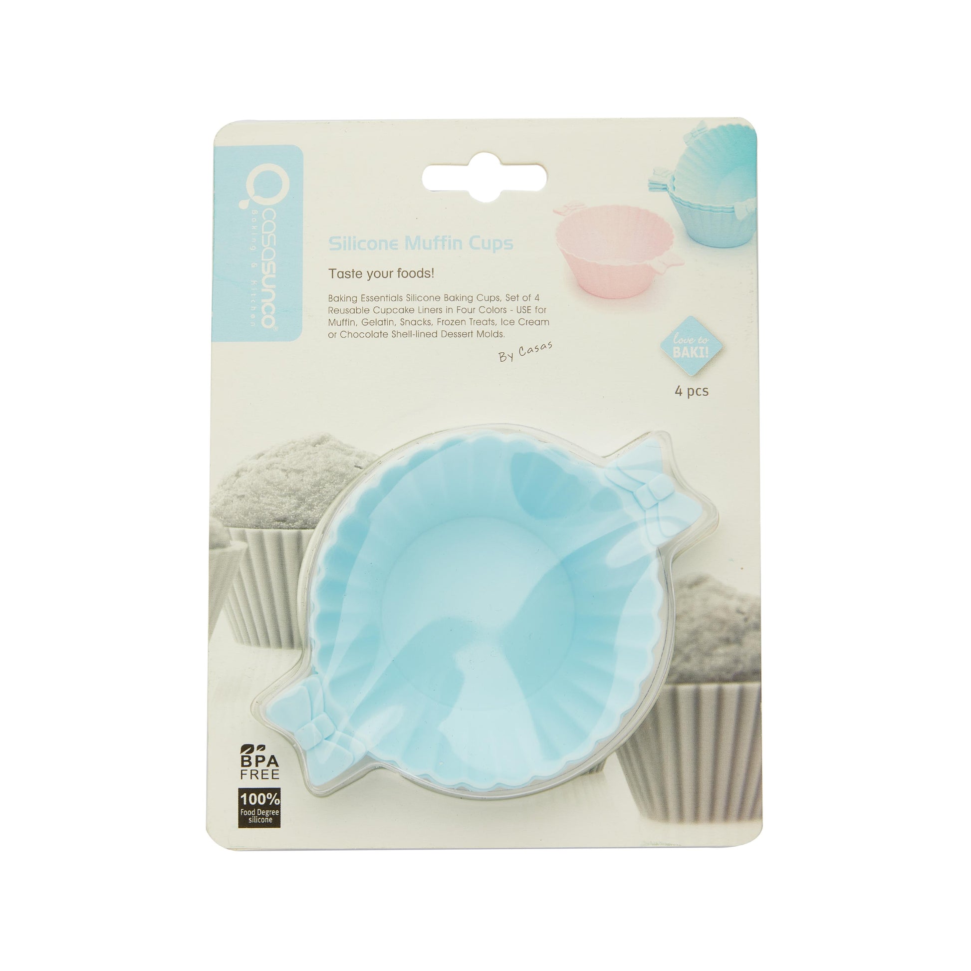 Copos de Silicone para Muffins sem BPA 2 