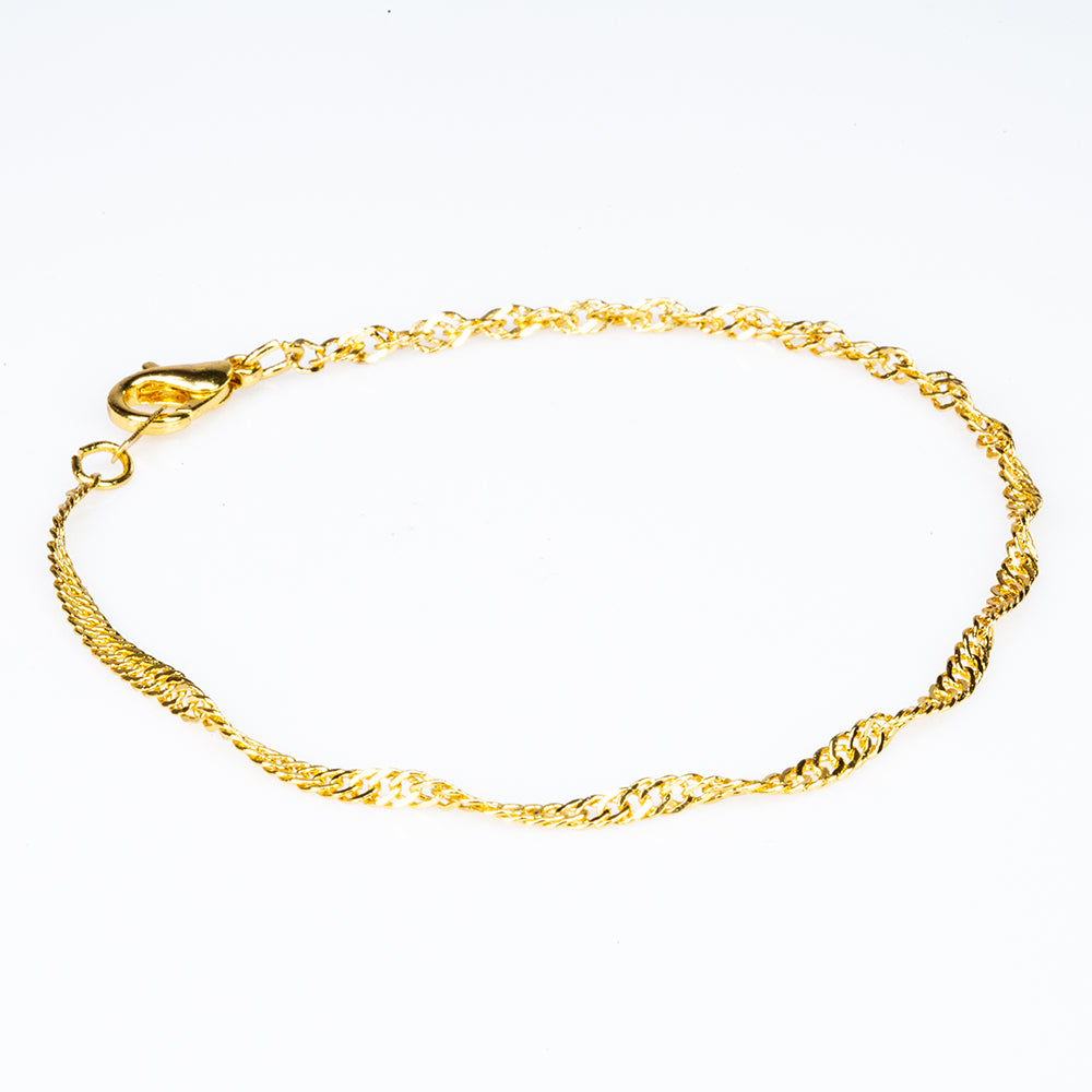 Conjunto de Liga de Ouro ( Colar+Pulseira ) 4 