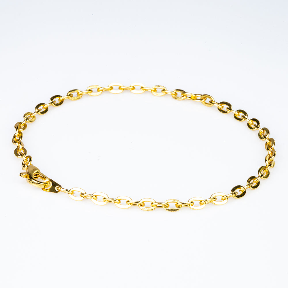 Conjunto de Liga de Ouro ( Colar+Pulseira )