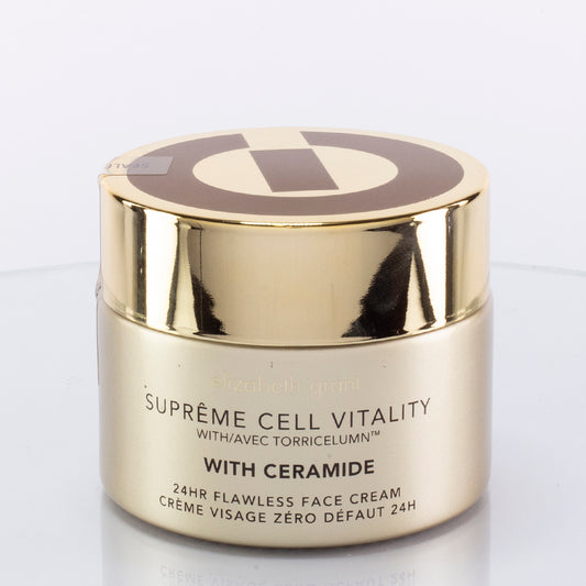 Elizabeth Grant "Supreme Cell Vitality" creme de 24 horas para o rosto e olhos sem falhas com ceramida™