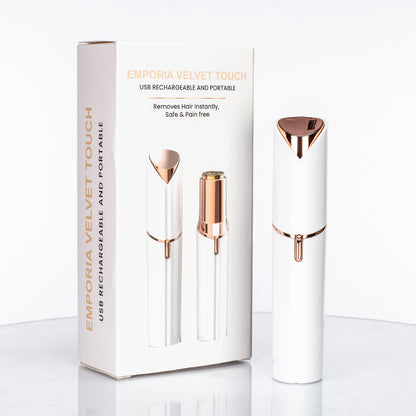 Removedor Emporia de pêlos faciais e corporais portátil