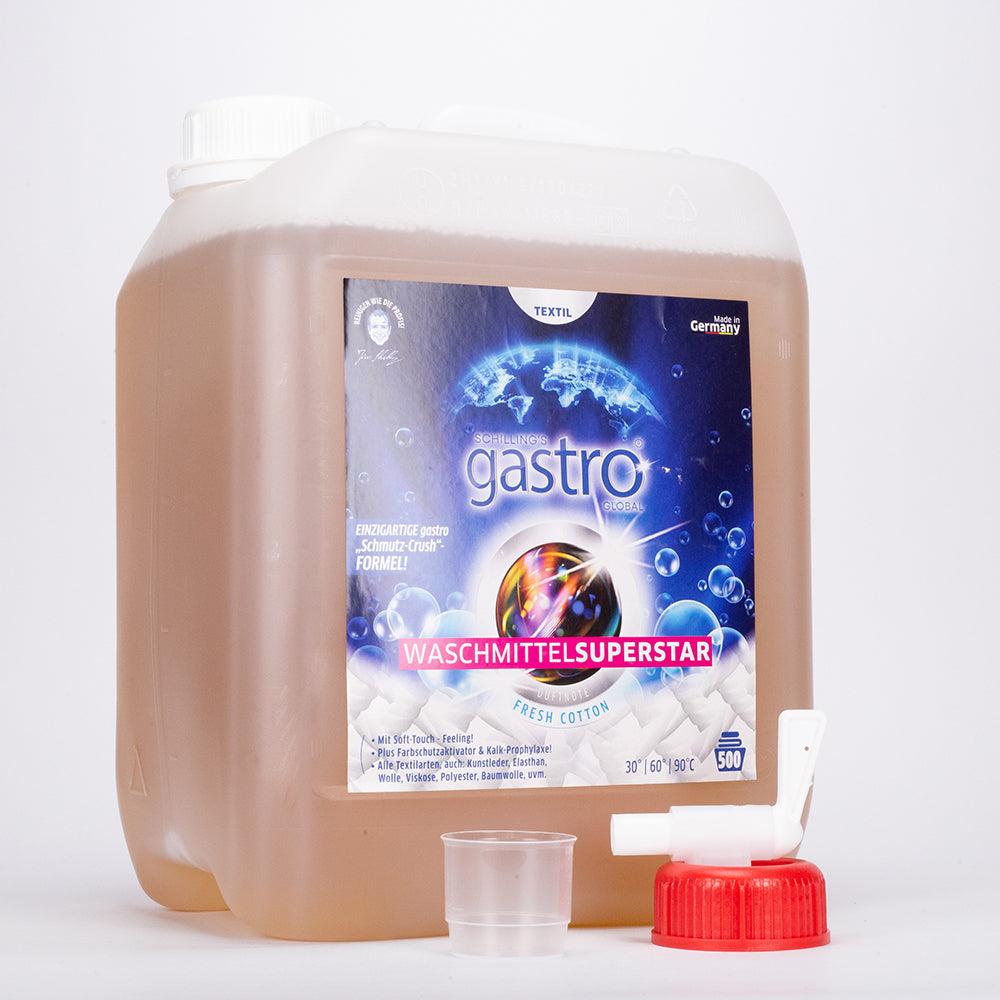 5000 ml de Detergente Líquido Universal - Aroma de Algodão Fresco