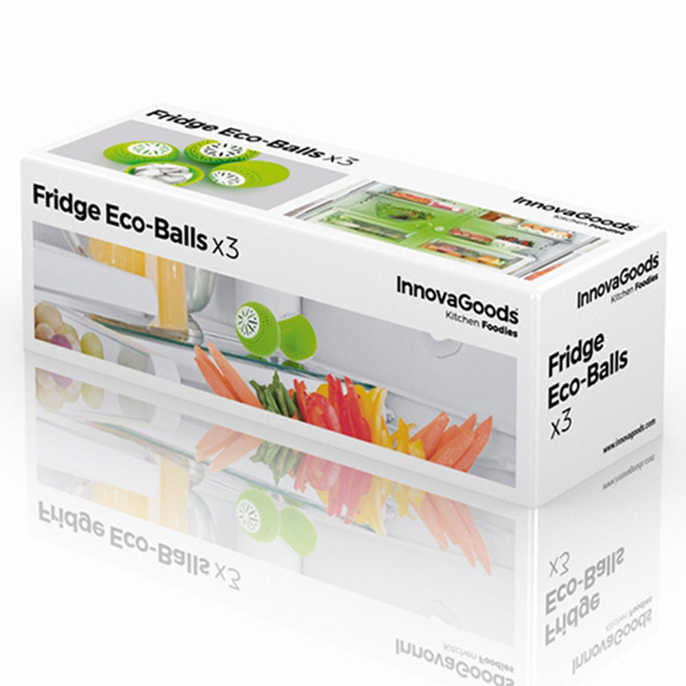 Ecobolas para Frigorífico InnovaGoods (conjunto de 3)