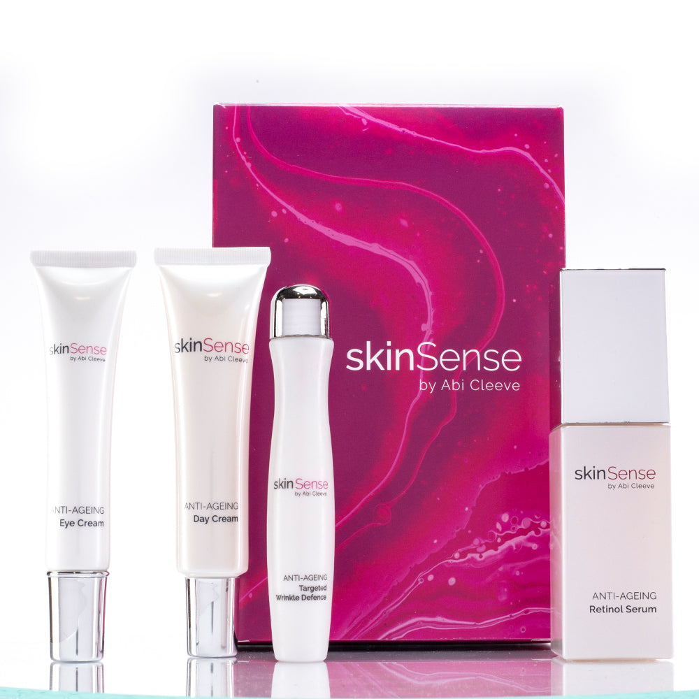 Coleção de 4 peças de tratamento antienvelhecimento SkinSense