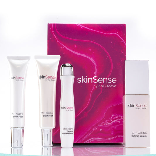 Coleção de 4 peças de tratamento antienvelhecimento SkinSense