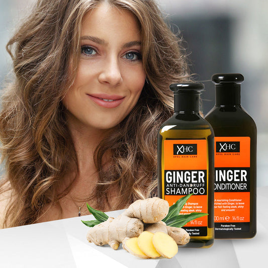 XHC Condicionador de Cabelo Refrescante com Gengibre, 400 ml