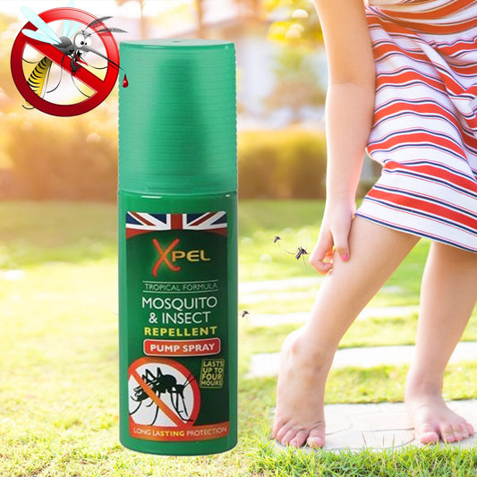 Spray Repelente de Mosquitos e Insectos para Adultos de Ultra-Longa Duração - 70 ml