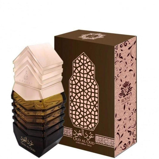 100 ml de Eau de Perfume Oud al Oud Fragrância Frutada Baunilha Jasmim para Mulheres