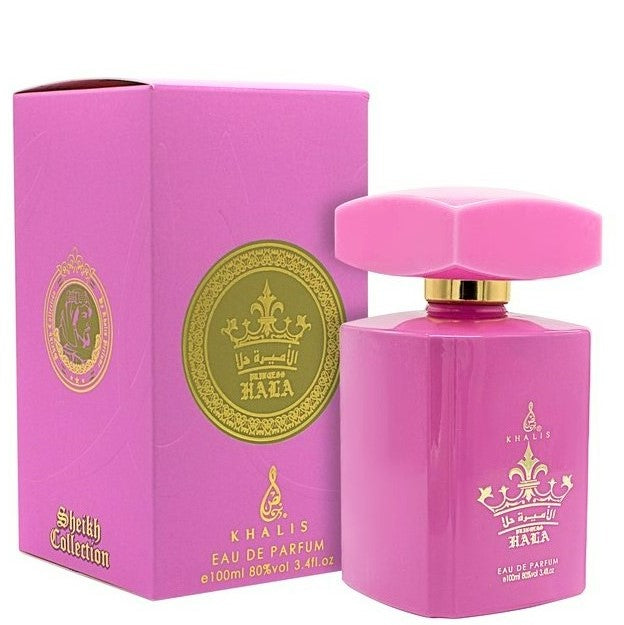 100 ml Eau de Perfume Princesa Hala Floral Fragrância Floral para Mulher 1 