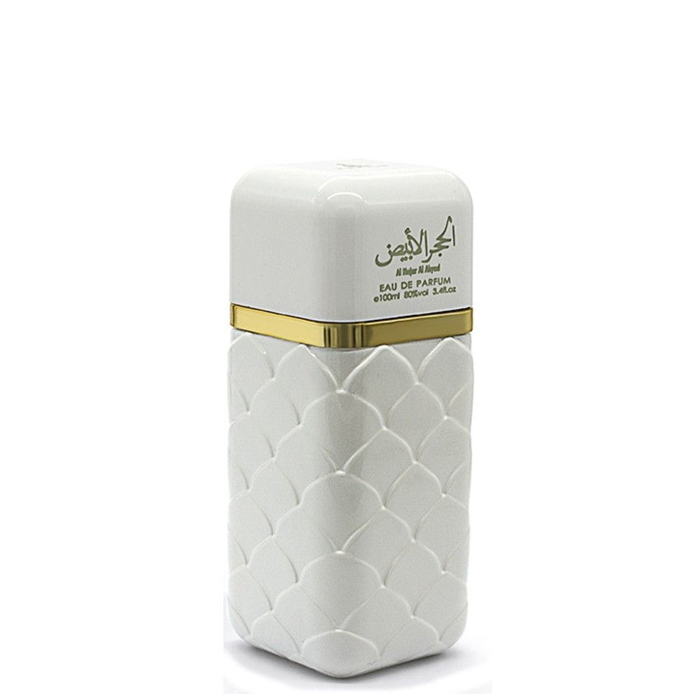 100 ml Eau de Perfume Al Hajar Al Abyad Fragrância Floral Doce para Mulher