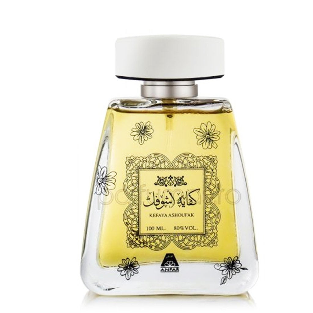 100 ml Eau de Perfume Kefaya Ashoufak Oriental Doce e Floral Fragrância para Mulher