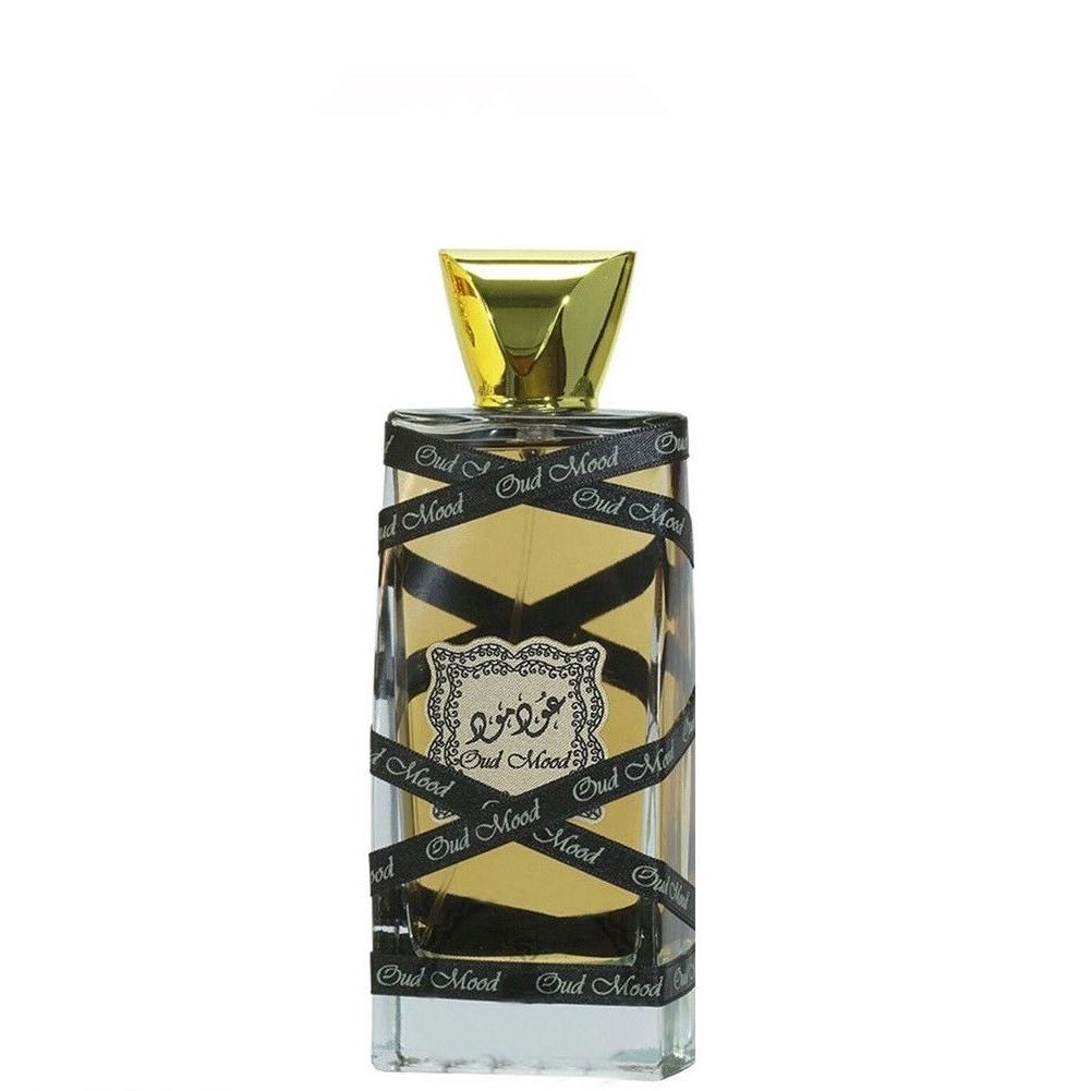 100 ml Eau de Perfume Oud Mood Gold Baunilha Almíscar Fragrância para Homem e Mulher