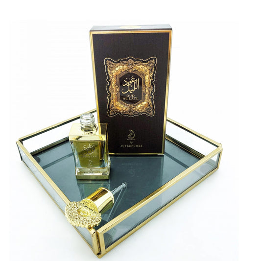 12 ml Perfume Óleo Oud Al Layal Fresco Frutado-Floral Fragrância para Homem e Mulher
