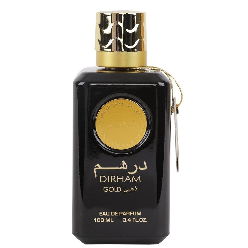 100 ml Eau de Perfume Dirham Gold Fragrância Oriental Picante Para Homem
